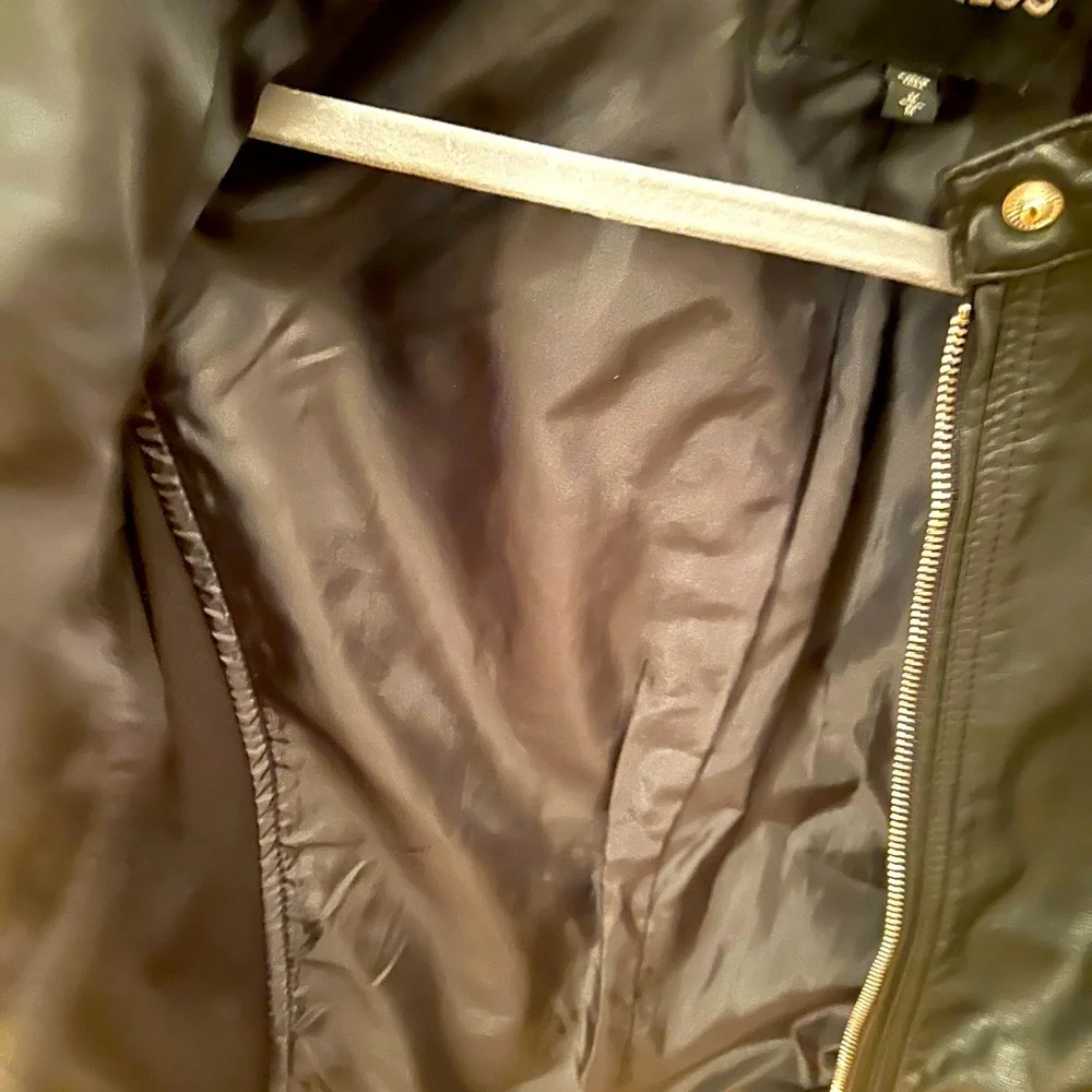 Like New Express Quilted Black Leather Jacket😍🖤😎 - Picture 5 of 6